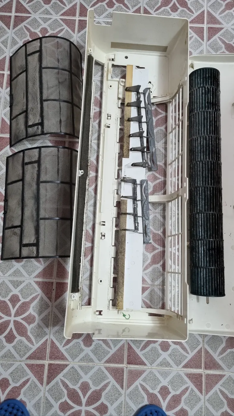 필터·핀 오염 — 청송군 에어컨청소 현장