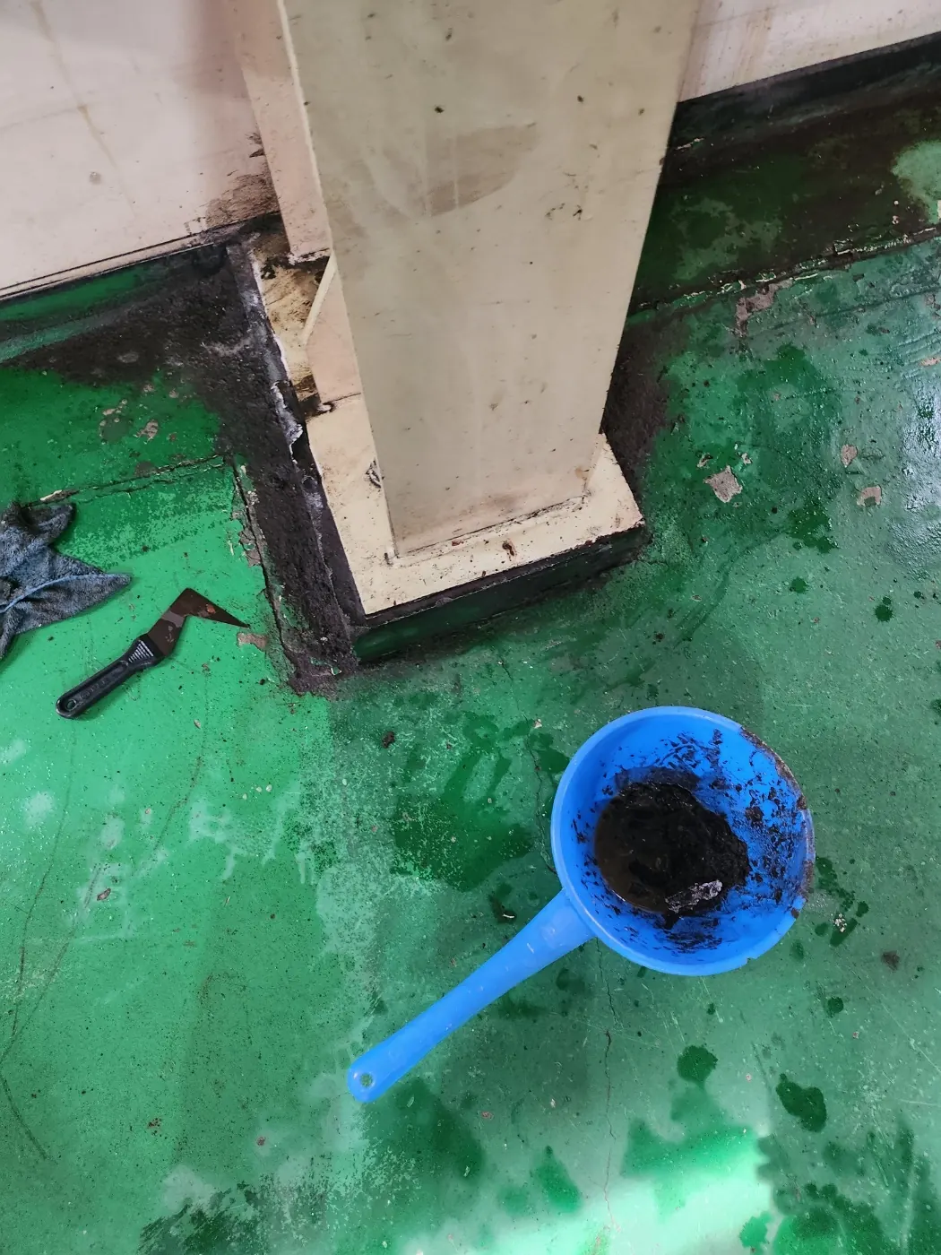 세정 진행 — 안동시 공장청소 현장
