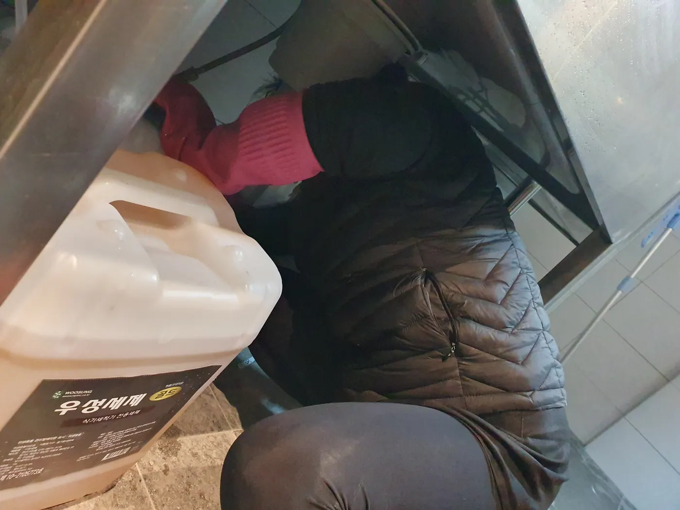 배기 설비 세정 — 상주시 식당청소 현장