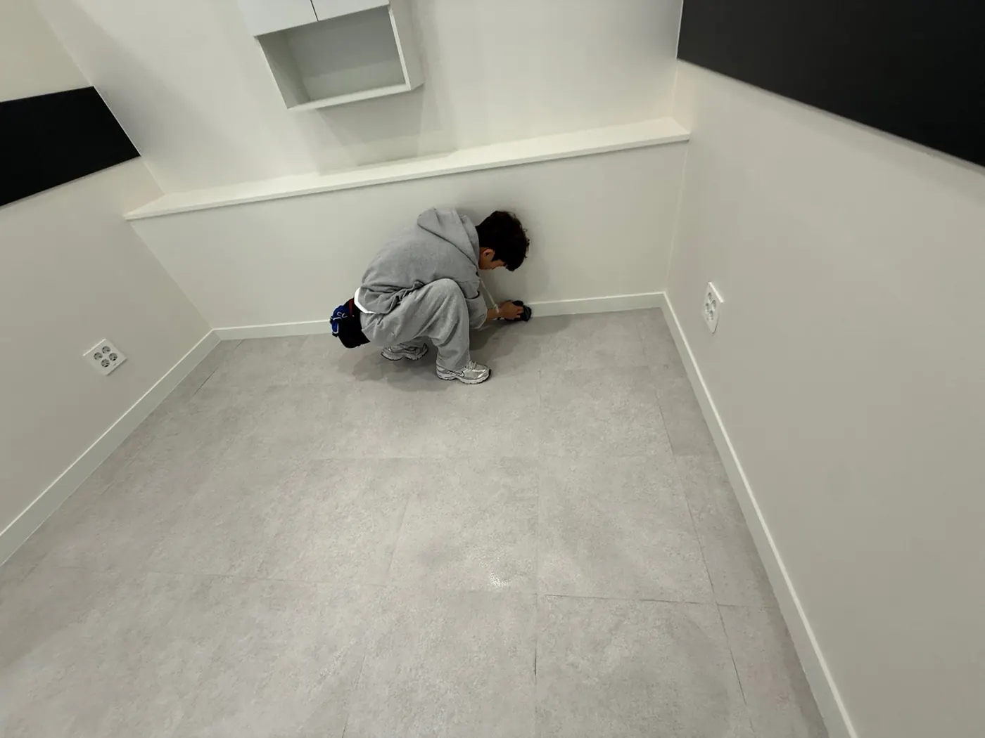 세정 진행 — 의성군 상가청소 현장