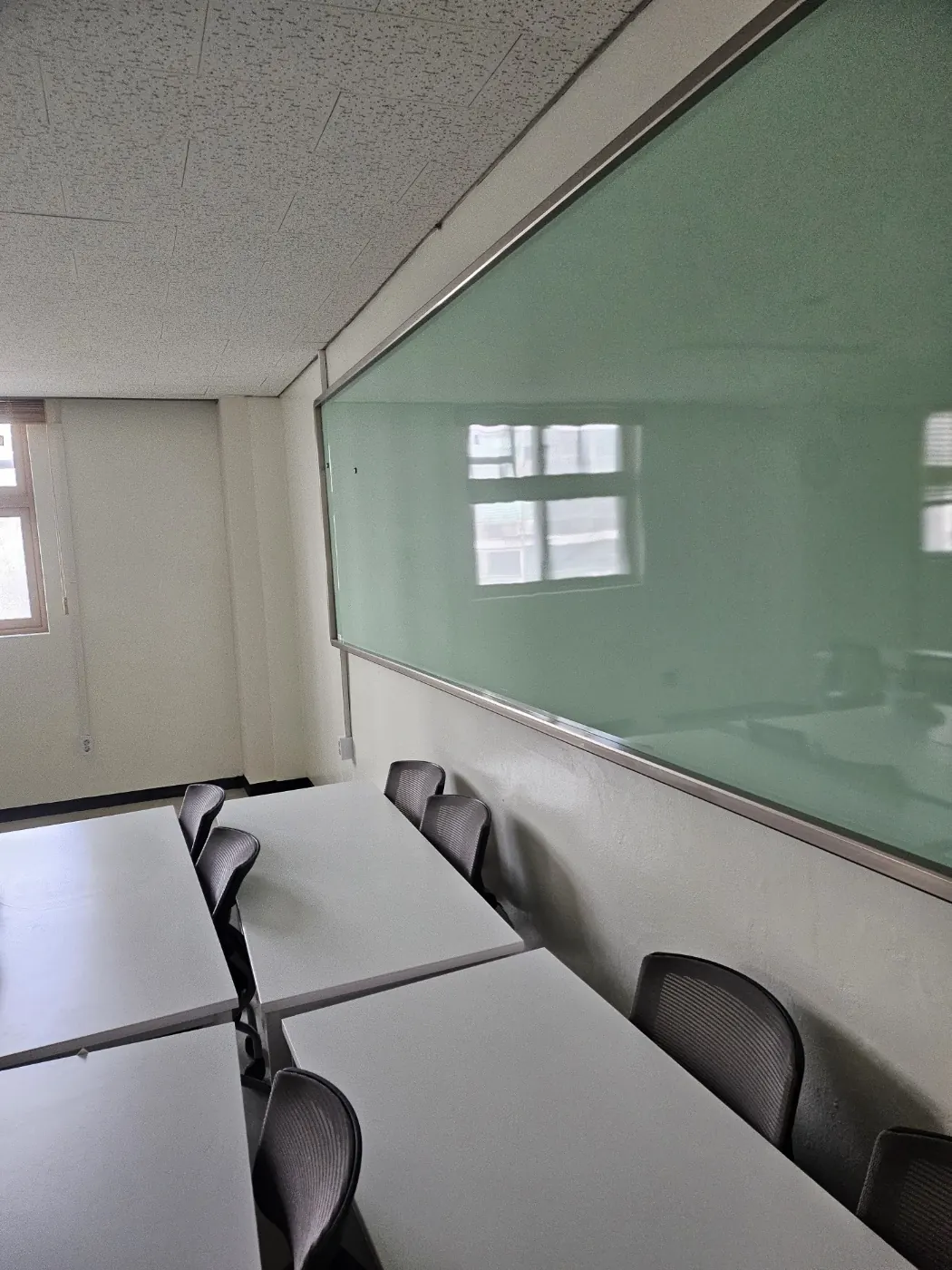 영주시 학교청소 시공 현장 — 교실 마감
