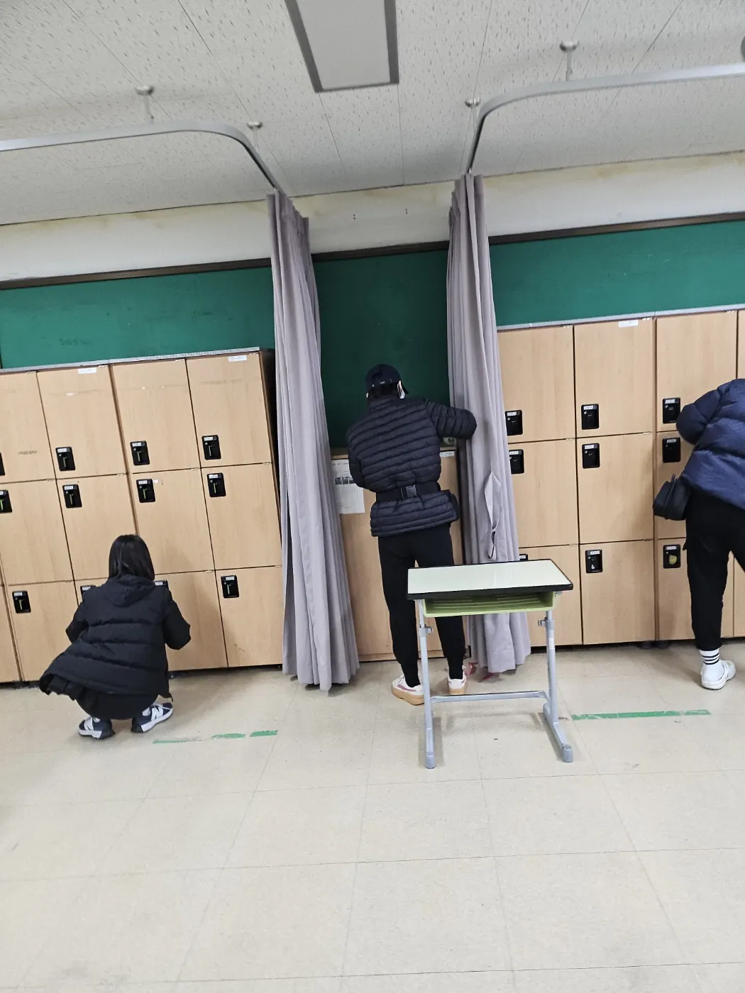 세정 진행 — 영양군 학교청소 현장